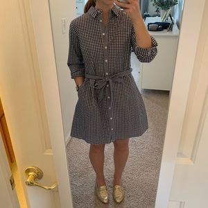 Vineyard Vines x Target Navy Gingham Dress - Small